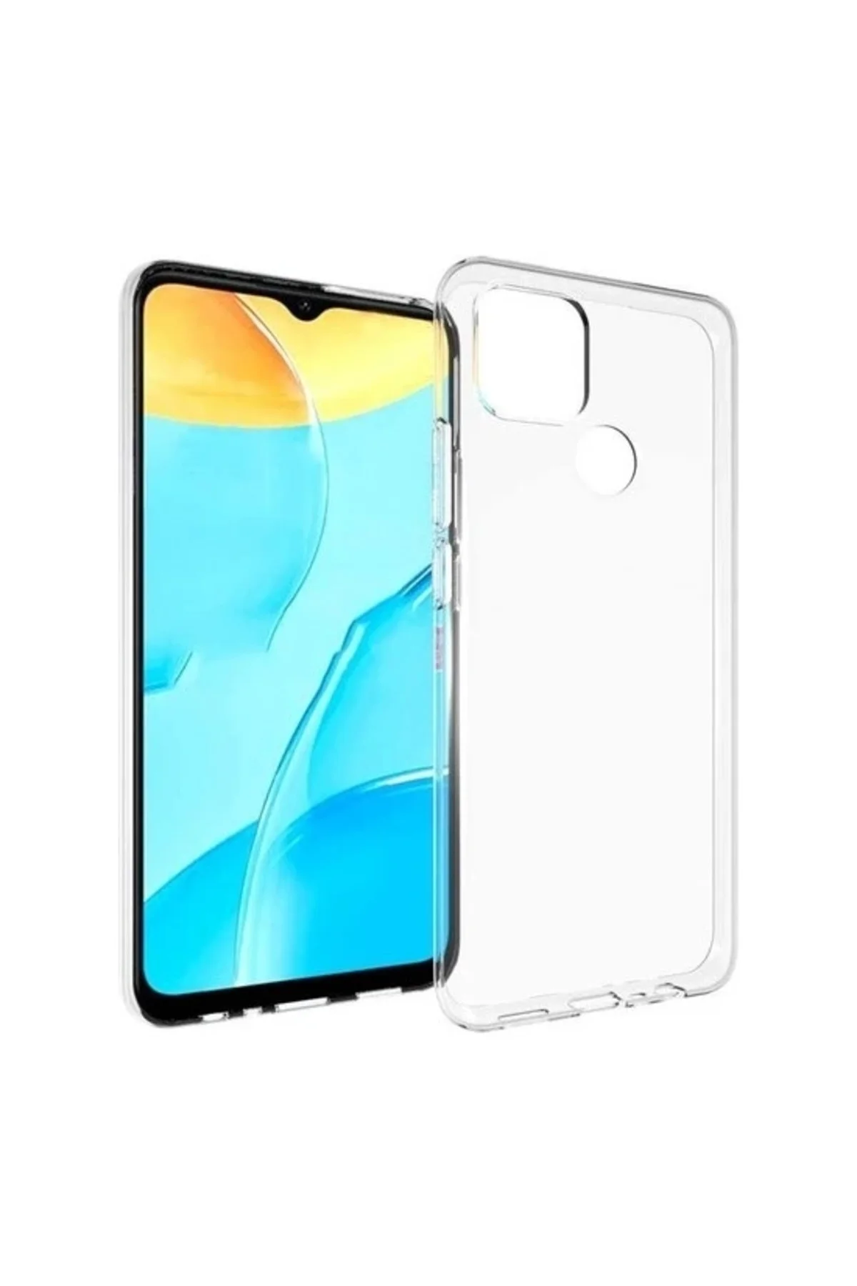 Oppo A15S 2.0 MM Korumalı Şeffaf Silikon Kılıf
