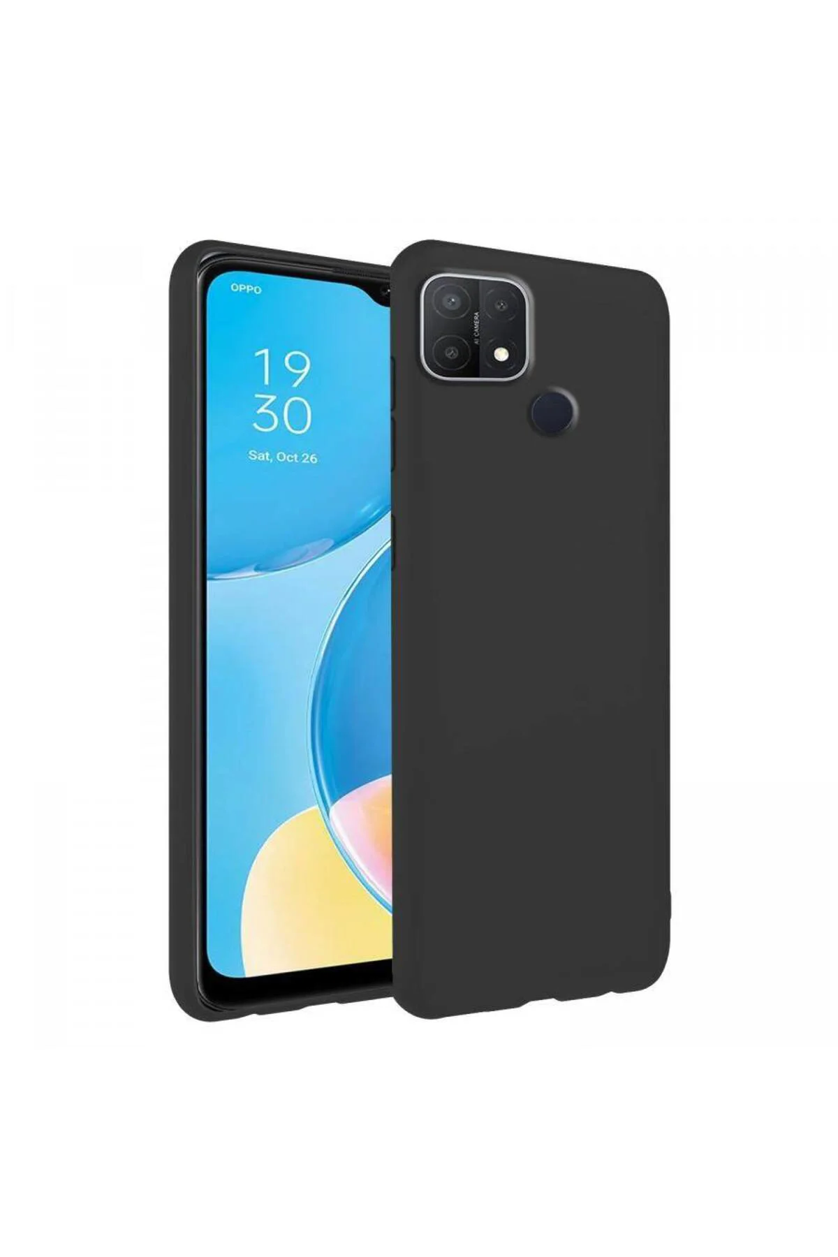 Oppo A15S İnce Mat Silikon Kılıf Oppo A15S İnce Mat Silikon Kılıf