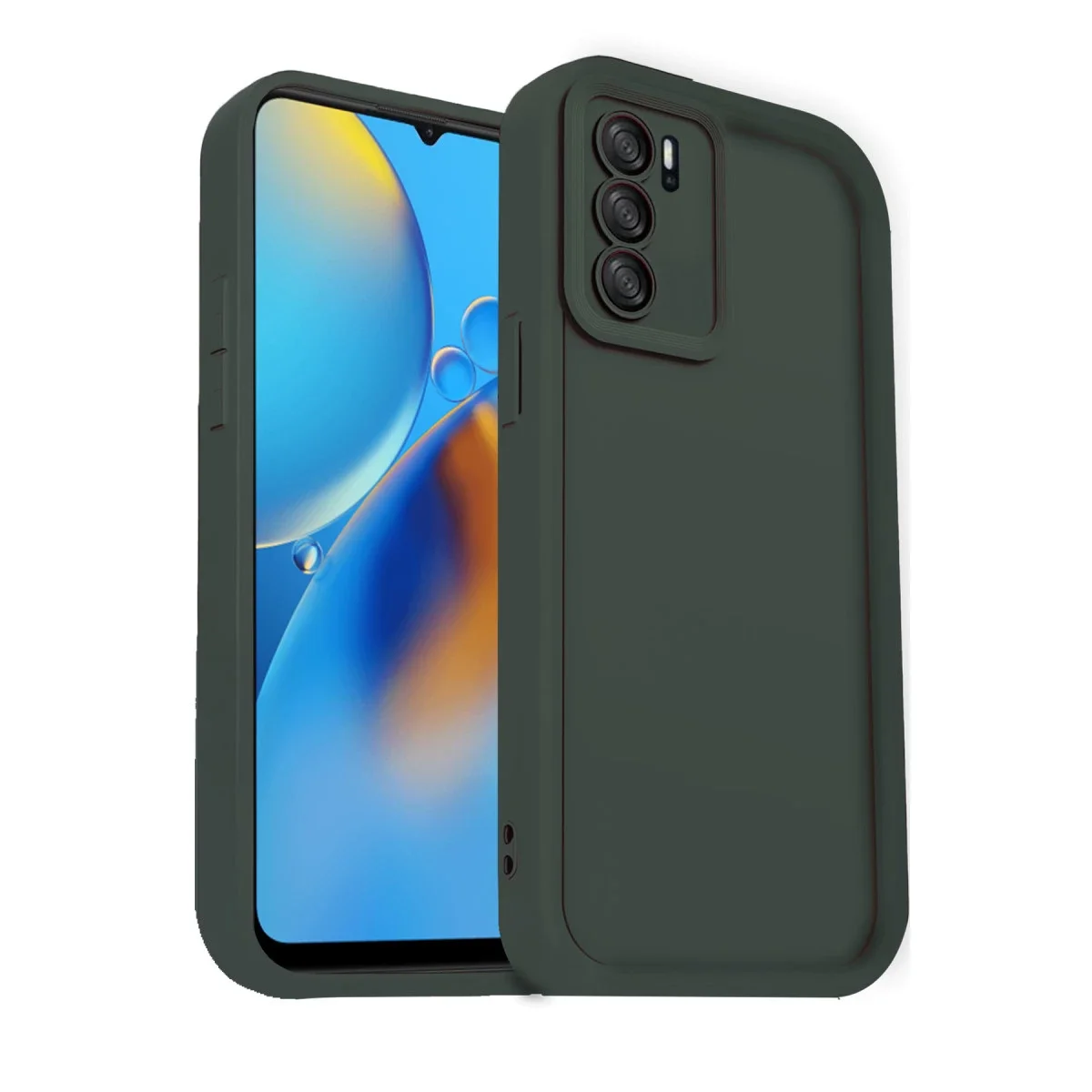 Oppo A16 Kılıf Viera Silikon - Koyu Yeşil Fiyatı, Yorumları ve Özellikleri