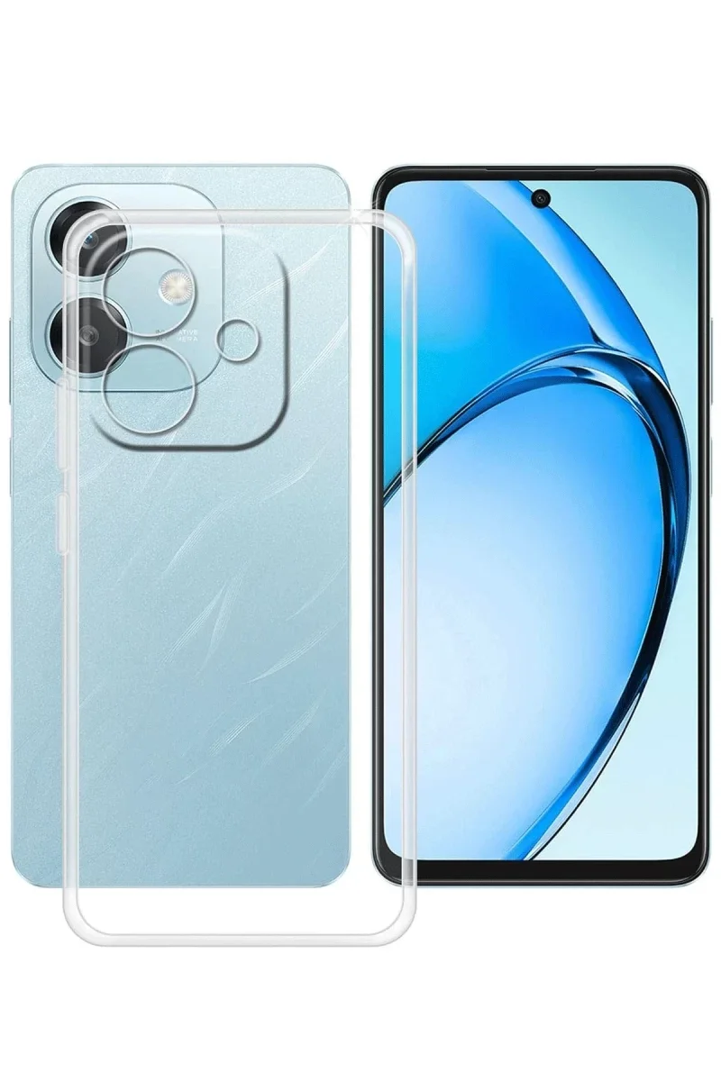 Oppo A3 Kılıf Lüx Şeffaf Silikon