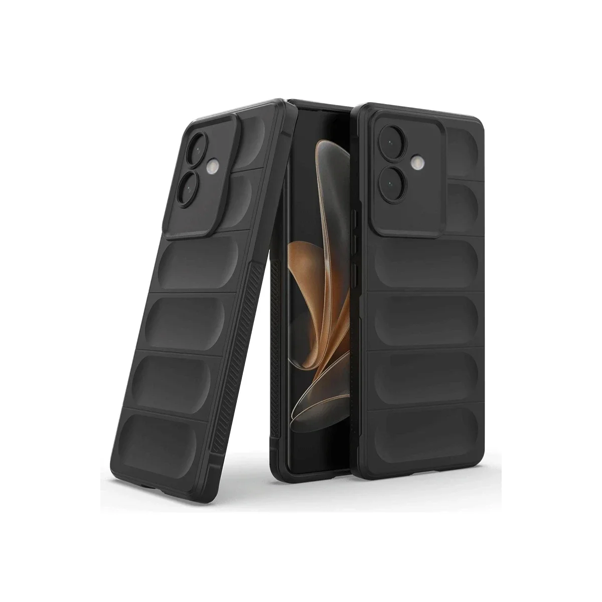 Oppo A3 Kılıf Optimum Silikon - Siyah Oppo A3 Kılıf Optimum Silikon - Siyah