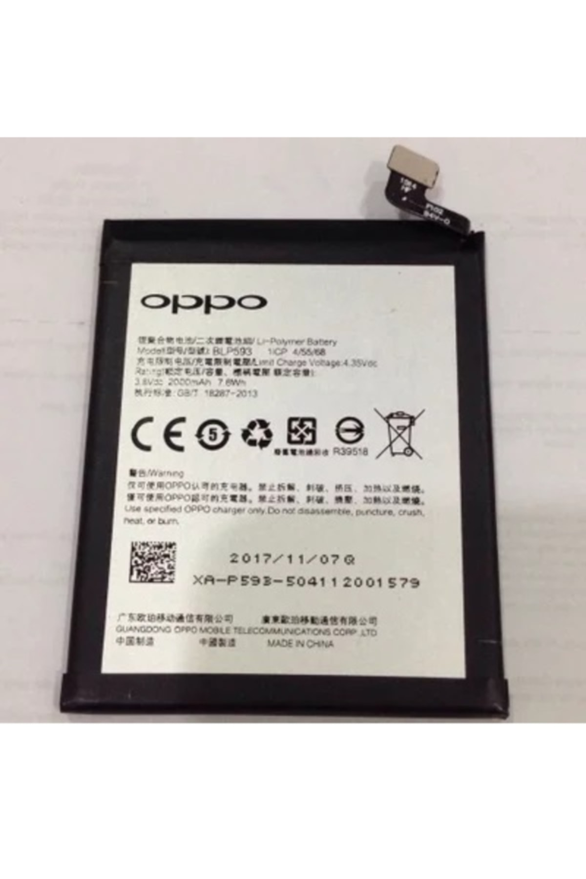 Axya Oppo A31 Pil Batarya Blp593