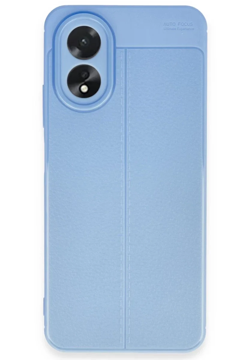 Oppo A38 Kılıf Auto Focus Kapak - Mavi Oppo A38 Kılıf Auto Focus Kapak - Mavi