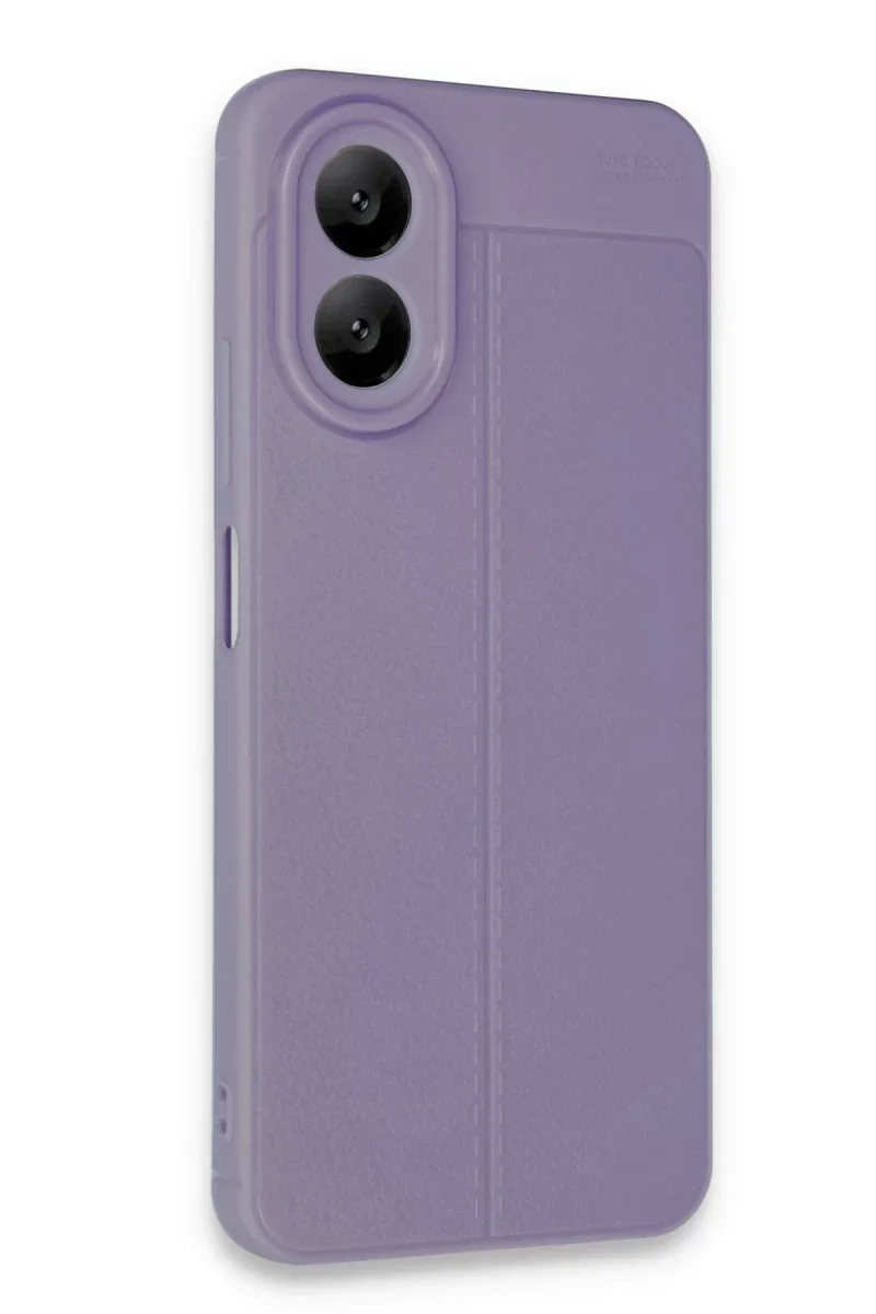 Oppo A38 Kılıf Auto Focus Kapak - Lila Oppo A38 Kılıf Auto Focus Kapak - Lila