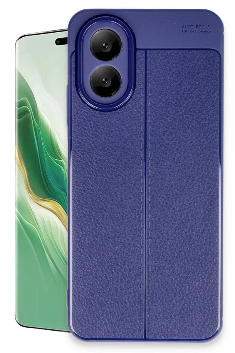 Oppo A38 Kılıf Auto Focus Kapak - Lacivert Oppo A38 Kılıf Auto Focus Kapak - Lacivert