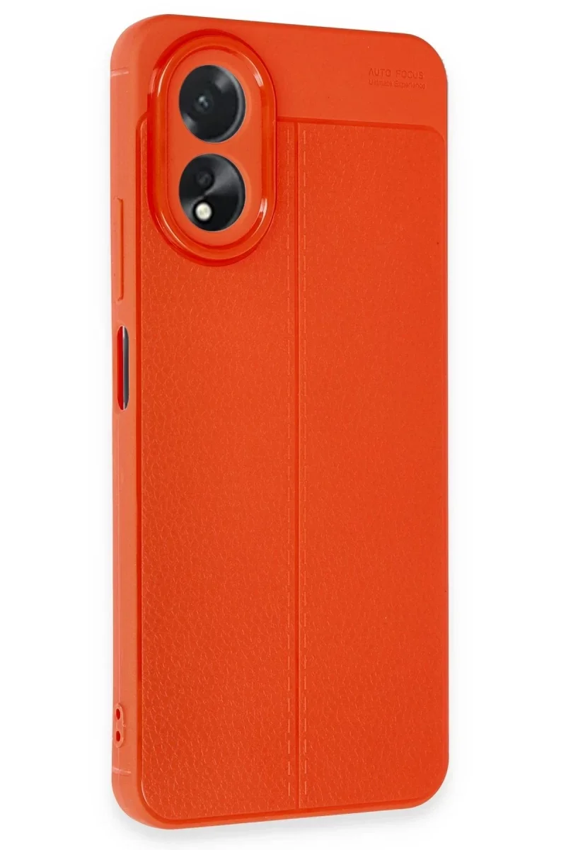 Oppo A38 Kılıf Auto Focus Kapak - Kırmızı Oppo A38 Kılıf Auto Focus Kapak - Kırmızı