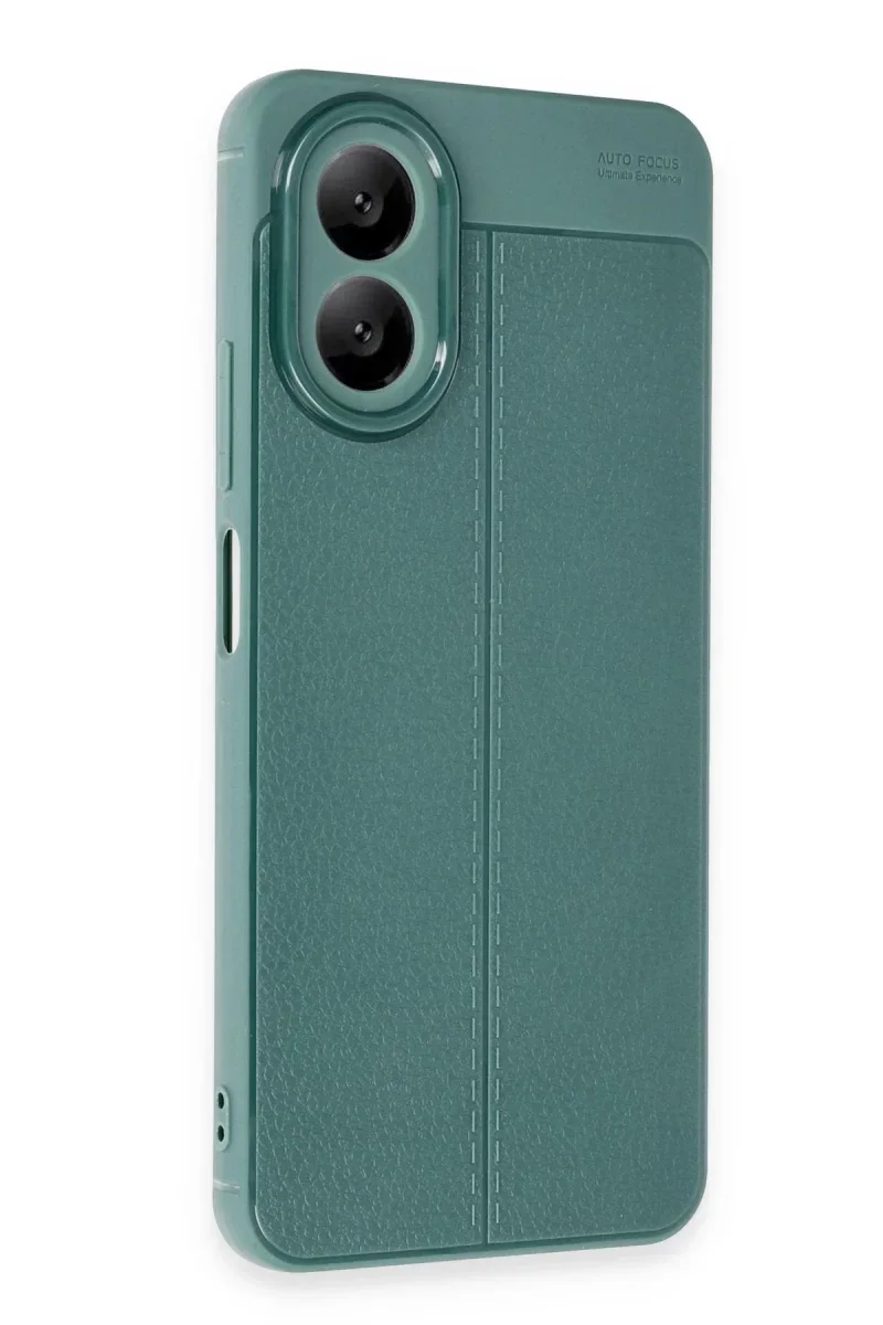 Oppo A38 Kılıf Auto Focus Kapak - Koyu Yeşil Oppo A38 Kılıf Auto Focus Kapak - Koyu Yeşil