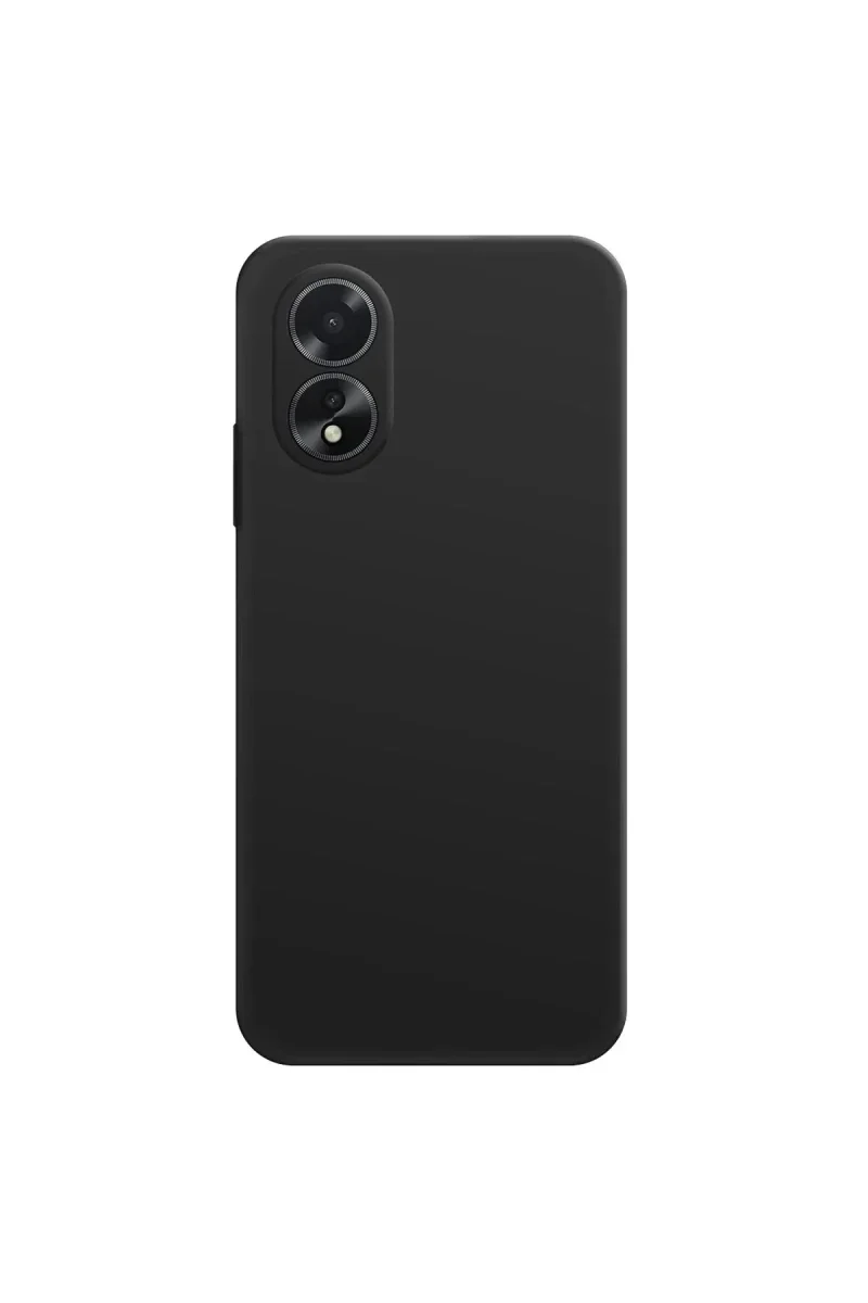 Oppo A38 Kılıf First Silikon - Siyah Oppo A38 Kılıf First Silikon - Siyah