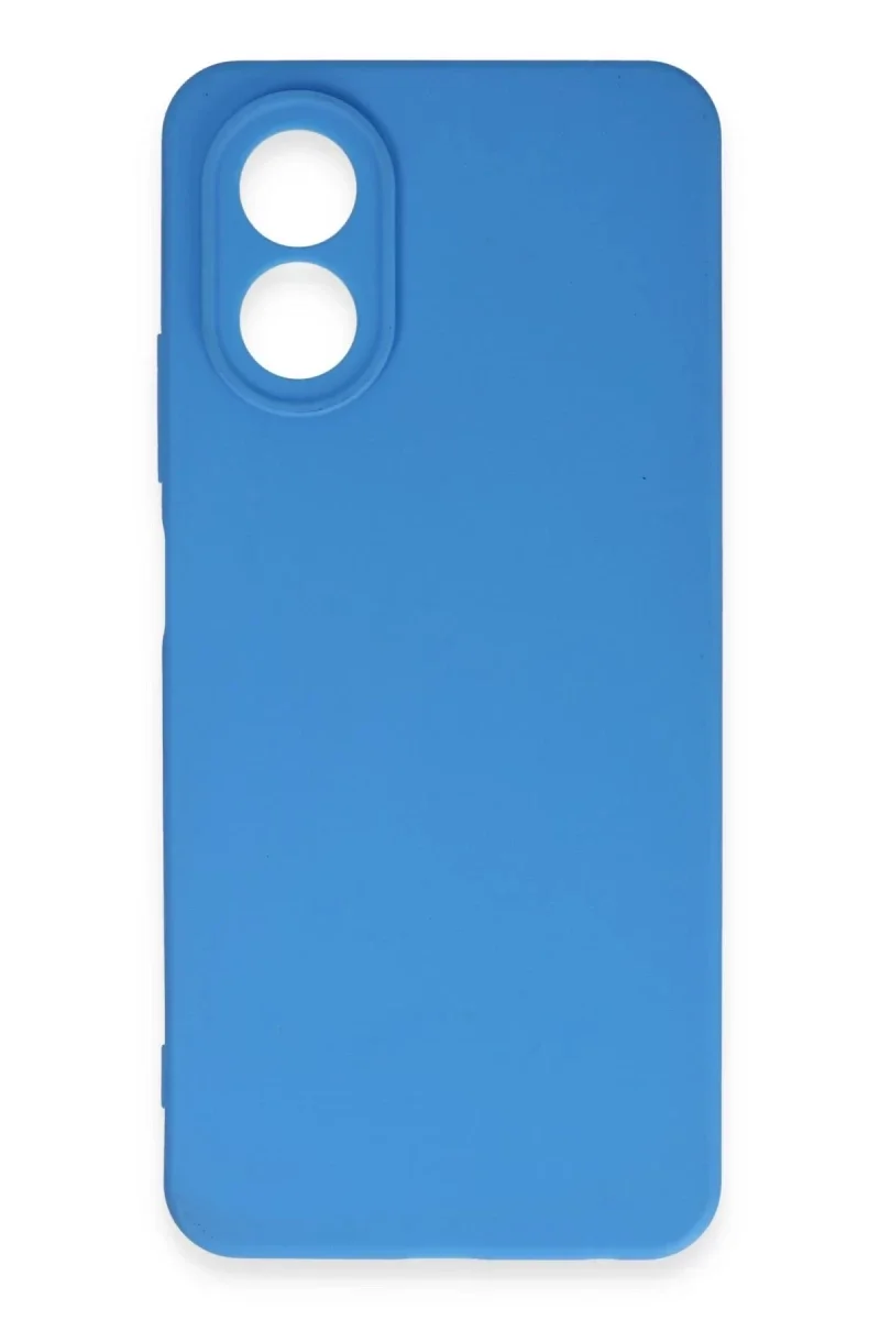 Oppo A38 Kılıf First Silikon - Mavi Oppo A38 Kılıf First Silikon - Mavi