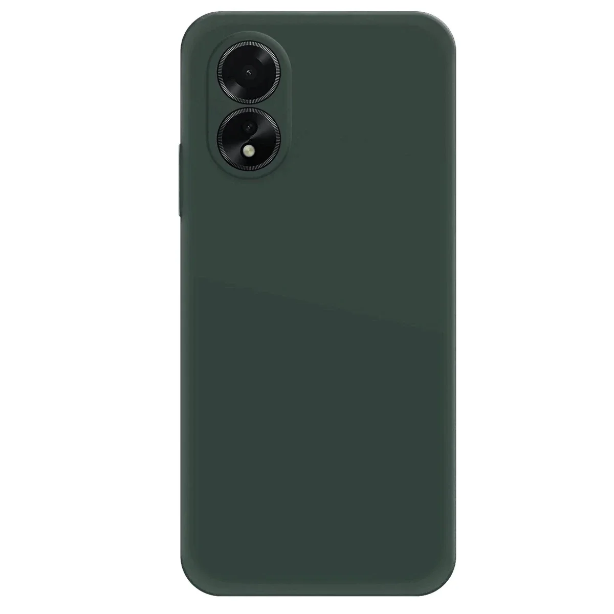 Oppo A38 Kılıf First Silikon - Koyu Yeşil Oppo A38 Kılıf First Silikon - Koyu Yeşil