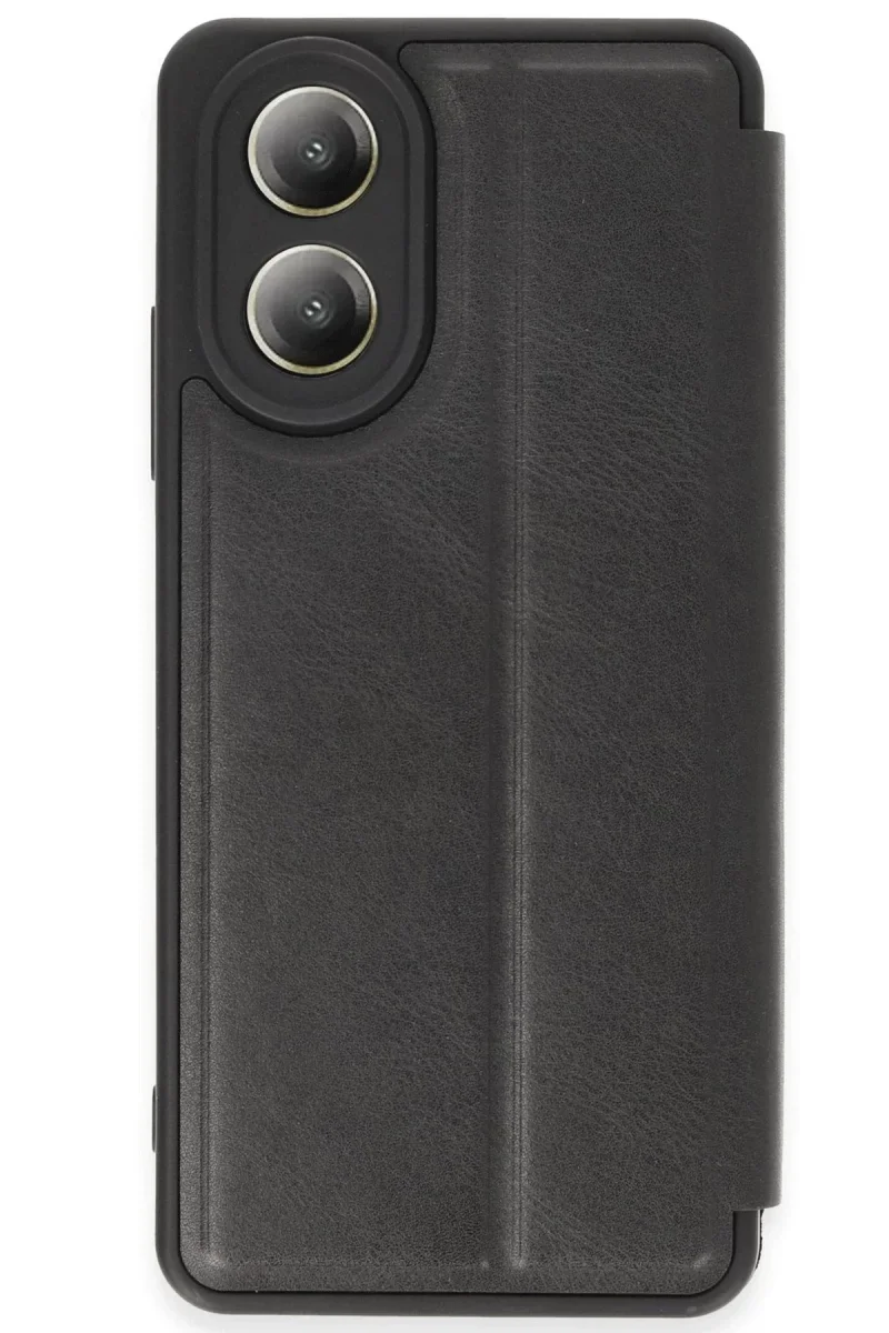 Oppo A38 Kılıf Flip Cover - Siyah Oppo A38 Kılıf Flip Cover - Siyah
