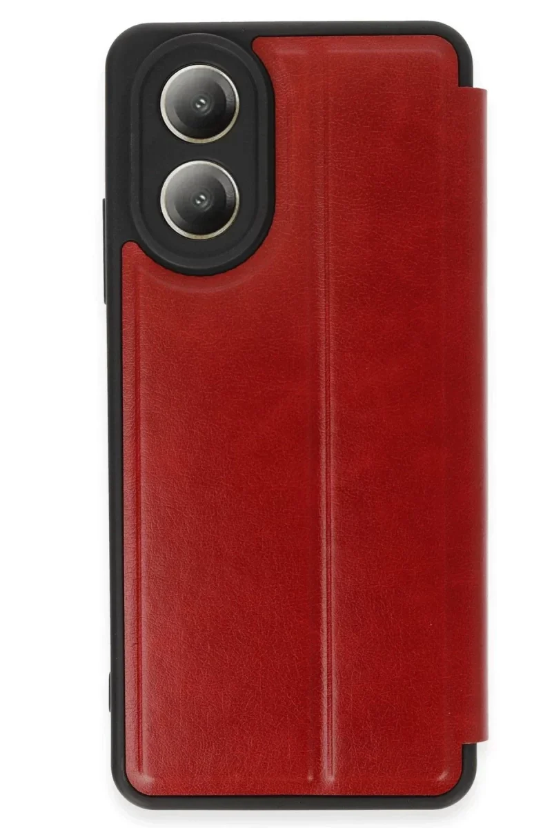 Oppo A38 Kılıf Flip Cover - Kırmızı Fiyatı, Yorumları ve Özellikleri