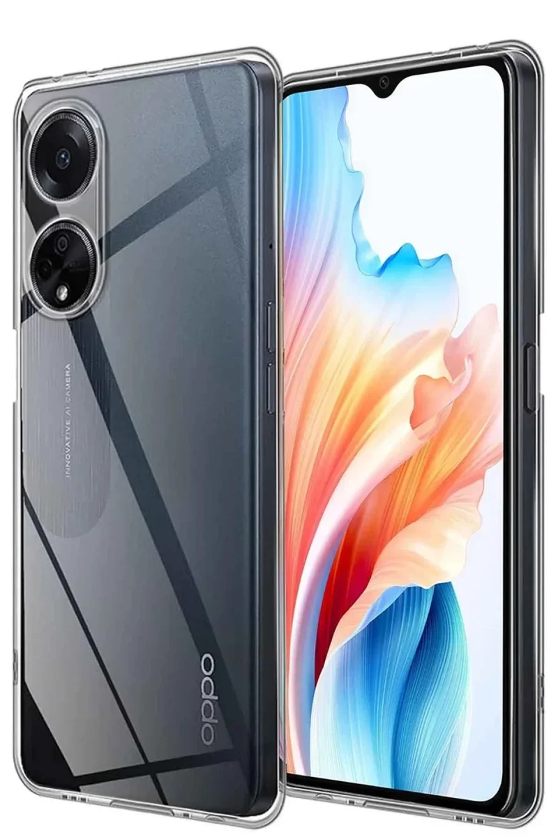 Oppo A38 Kılıf Lüx Şeffaf Silikon Oppo A38 Kılıf Lüx Şeffaf Silikon