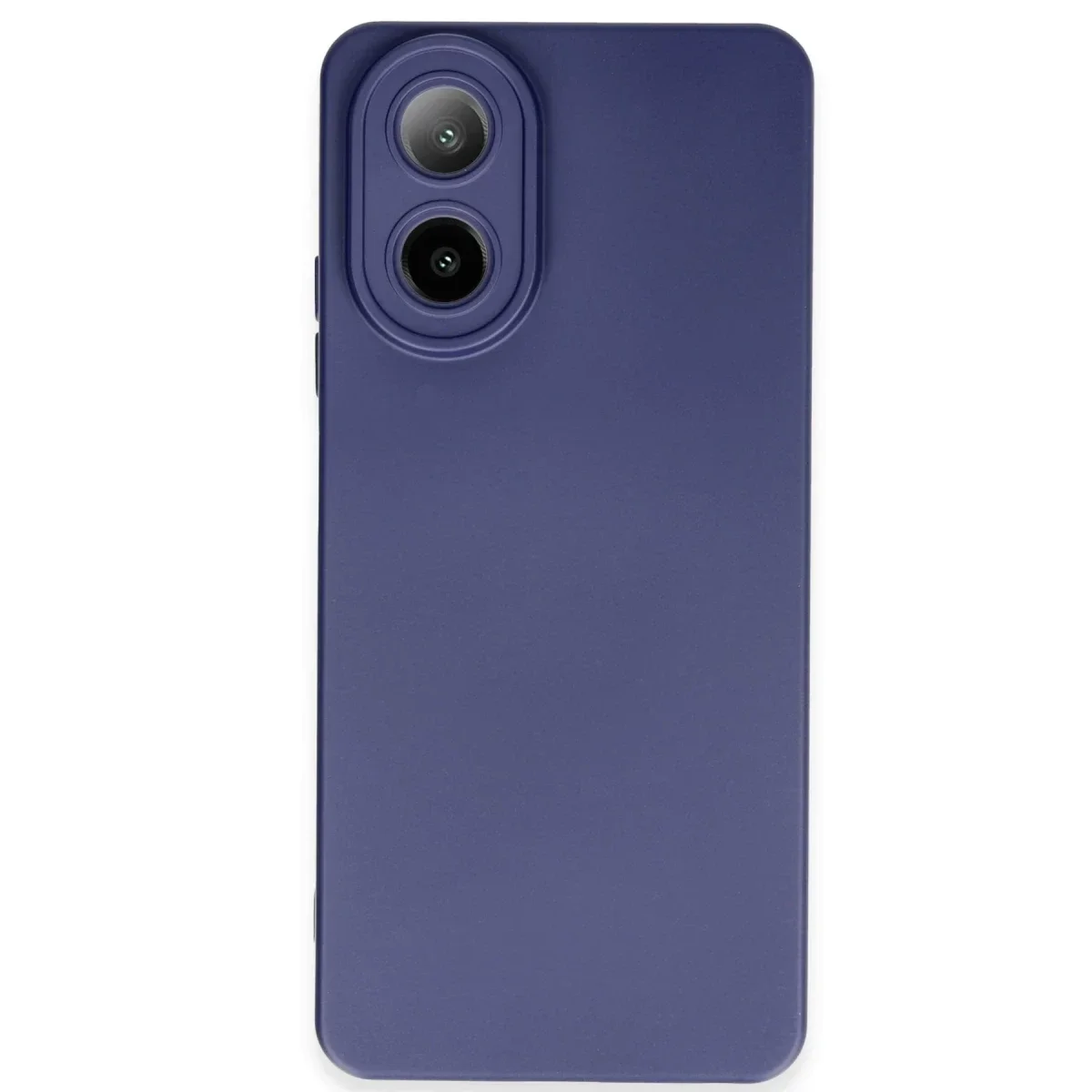 Oppo A38 Kılıf Nano içi Kadife Silikon - Lacivert Oppo A38 Kılıf Nano içi Kadife Silikon - Lacivert
