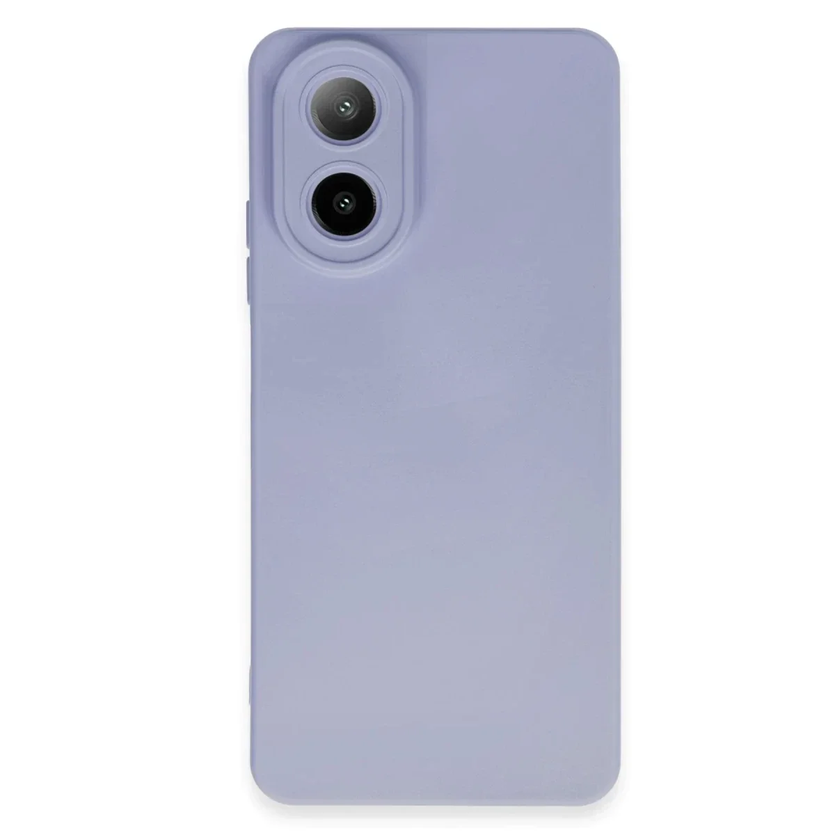 Oppo A38 Kılıf Nano içi Kadife Silikon - Lila