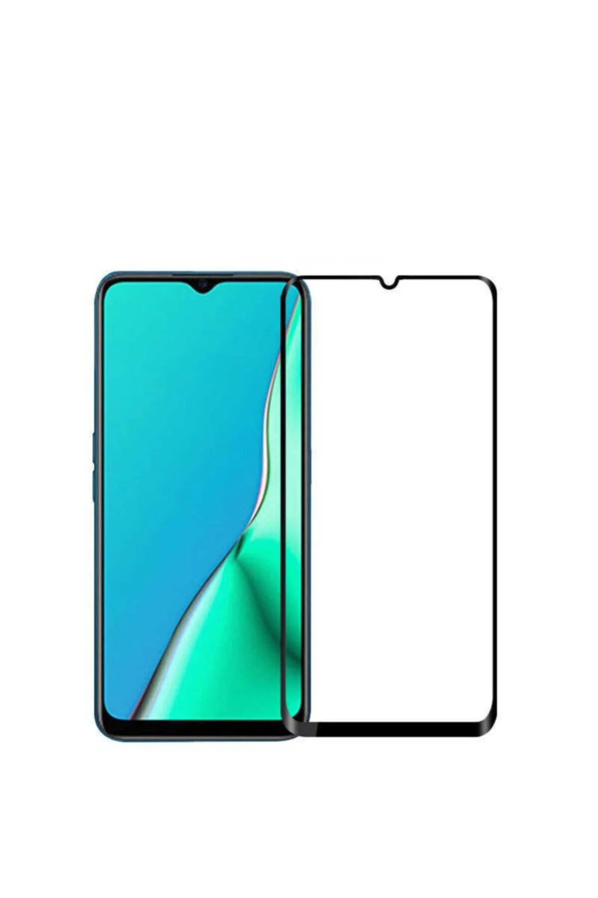 Oppo A5 2020 6D Tam Kaplayan Full Cam Ekran Koruyucu