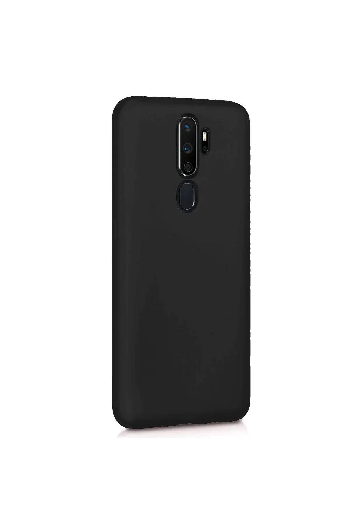 Oppo A5 2020 Premium Silikon Kılıf Siyah