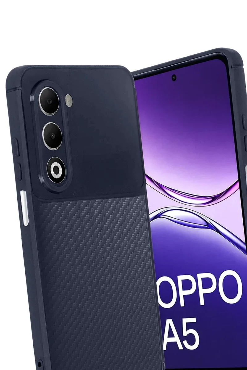 Oppo A5 4G Auto Focus Karbon Kapak - Lacivert Fiyatı, Yorumları ve Özellikleri