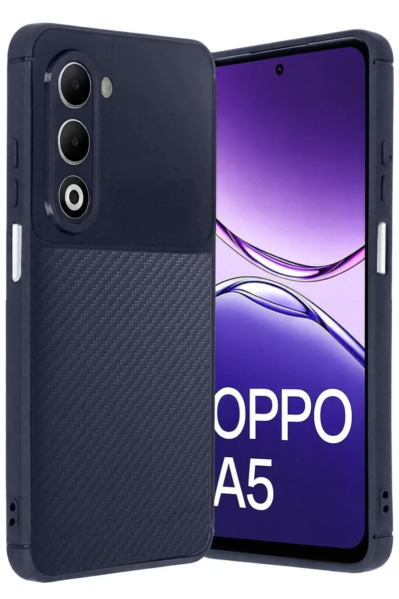 Oppo A5 4G Auto Focus Karbon Kapak - Lacivert Fiyatı, Yorumları ve Özellikleri