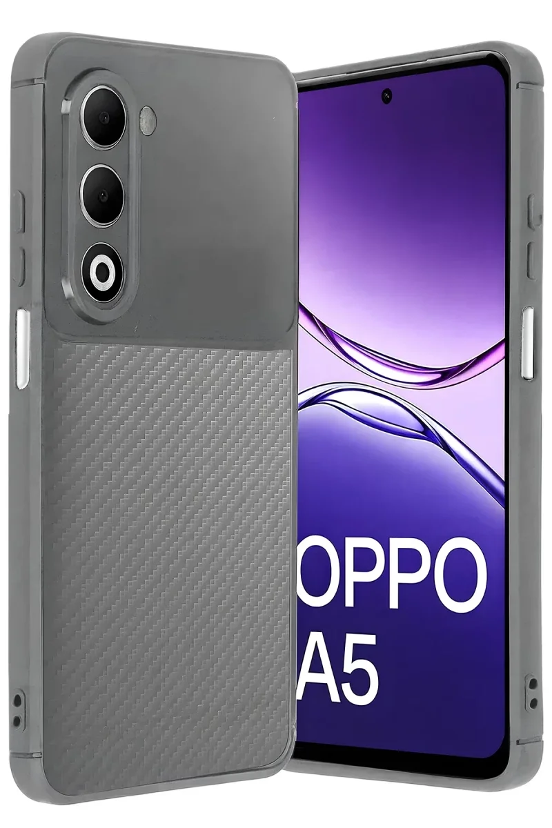 Oppo A5 4G Auto Focus Karbon Kapak - Gri Fiyatı, Yorumları ve Özellikleri
