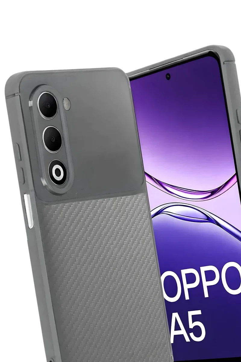 Oppo A5 4G Auto Focus Karbon Kapak - Gri Fiyatı, Yorumları ve Özellikleri