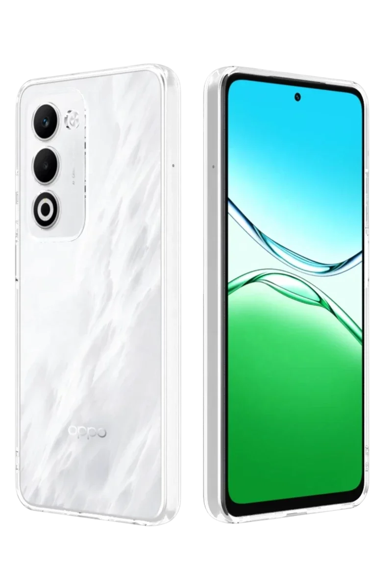 Oppo A5 4G Lüx Şeffaf Silikon - Şeffaf Oppo A5 4G Lüx Şeffaf Silikon - Şeffaf