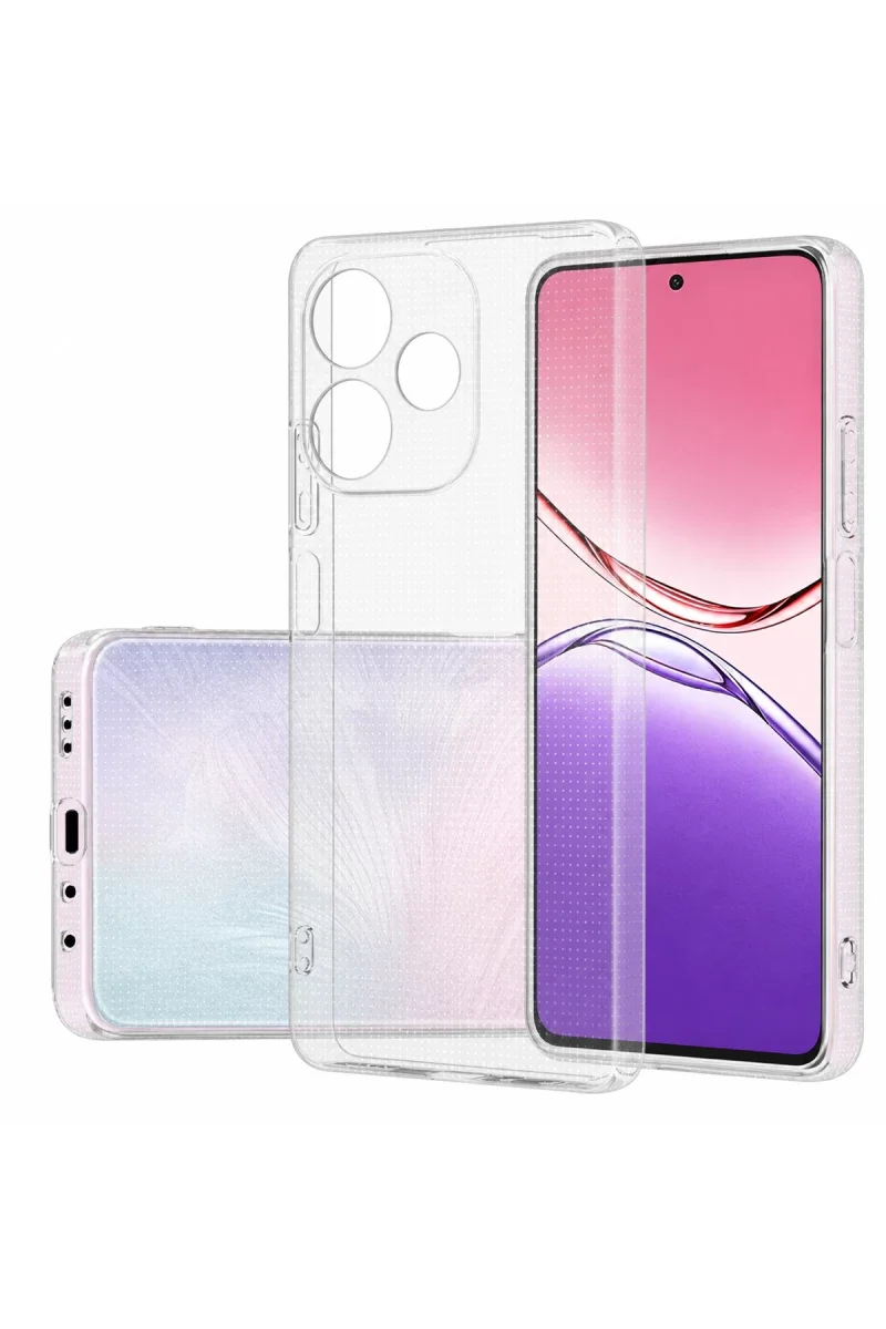 Oppo A5 Pro 4G Kılıf Lüx Şeffaf Silikon Oppo A5 Pro 4G Kılıf Lüx Şeffaf Silikon
