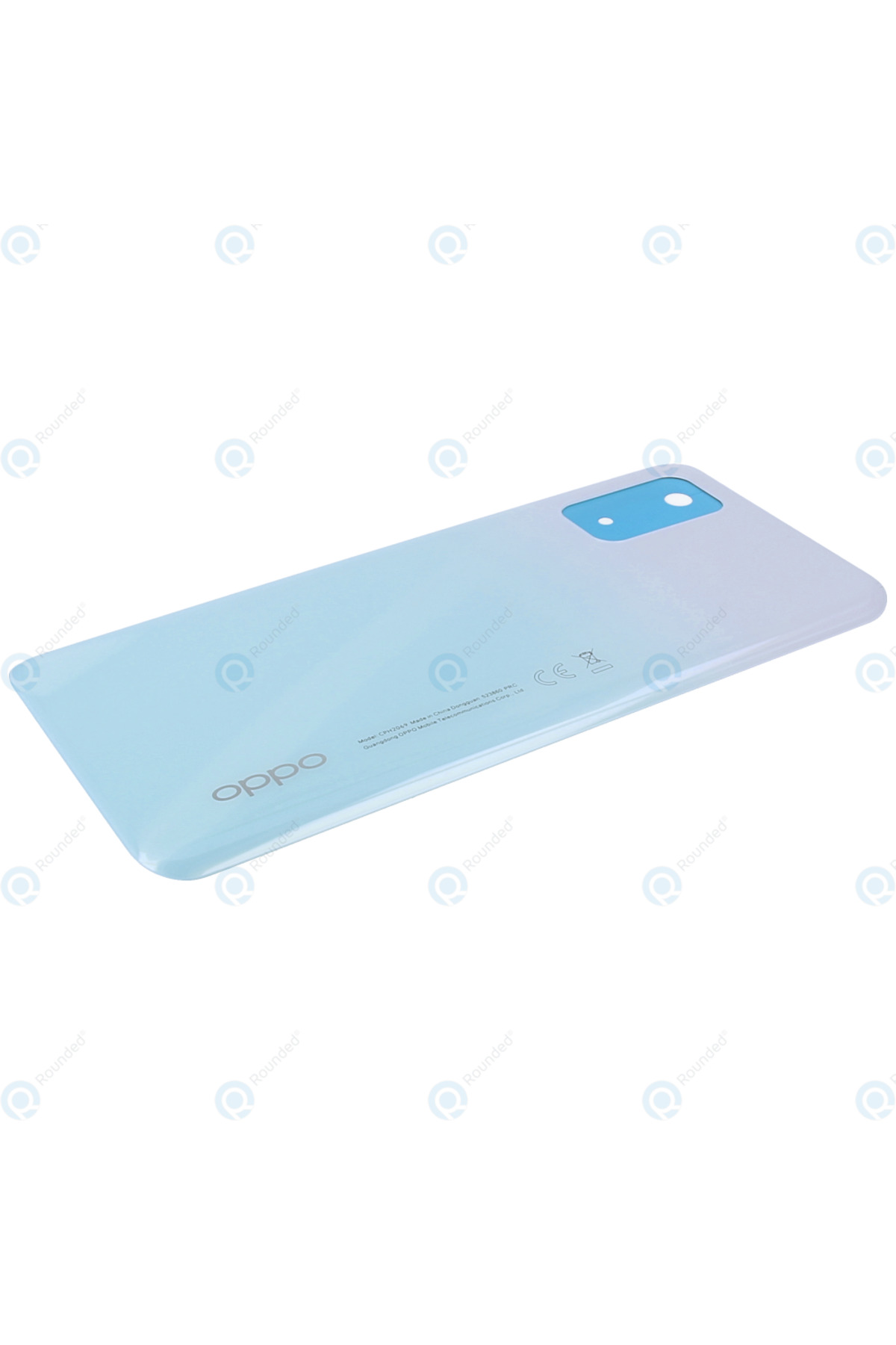 Oppo A52 2020 Arka Pil Kapağı, Lens Hariç. Cph2061 Cph2069 Beyaz