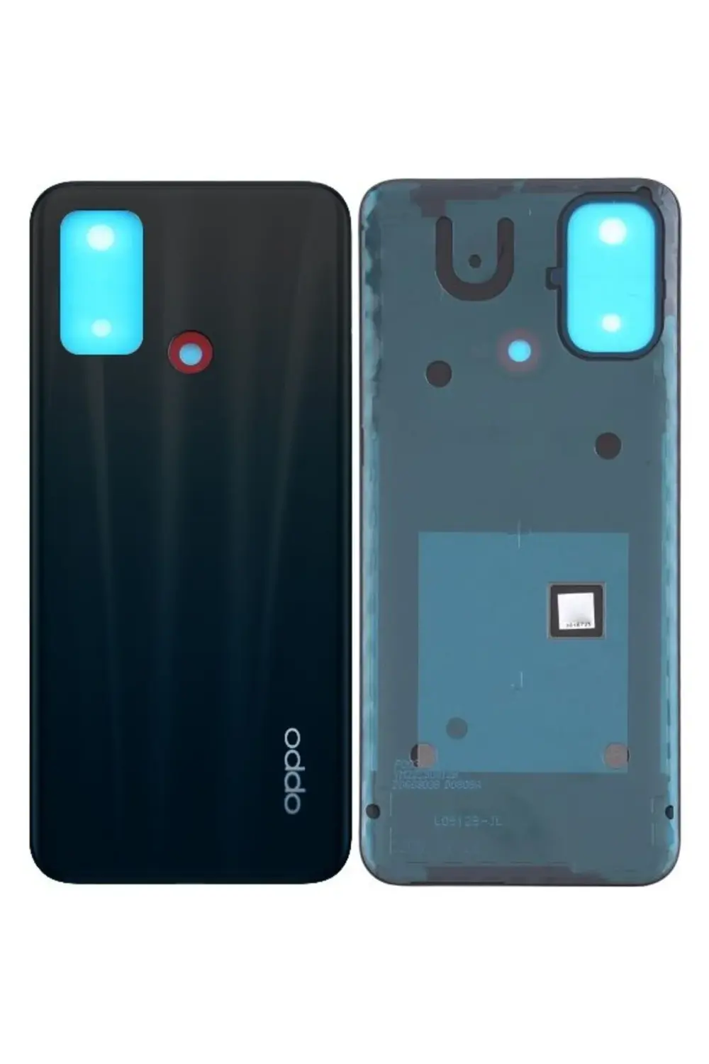 Oppo A53 Arka Pil Batarya Kapağı CPH2127 CPH2131 Siyah