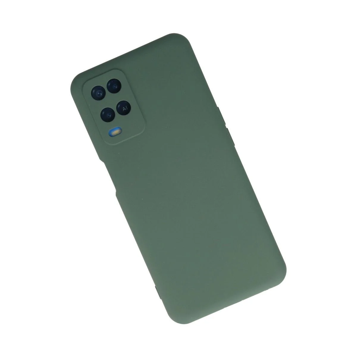 Oppo A54 4G ile Uyumlu Nano İçi Kadifeli Silikon Kılıf - Koyu Yeşil Fiyatı, Yorumları ve Özellikleri