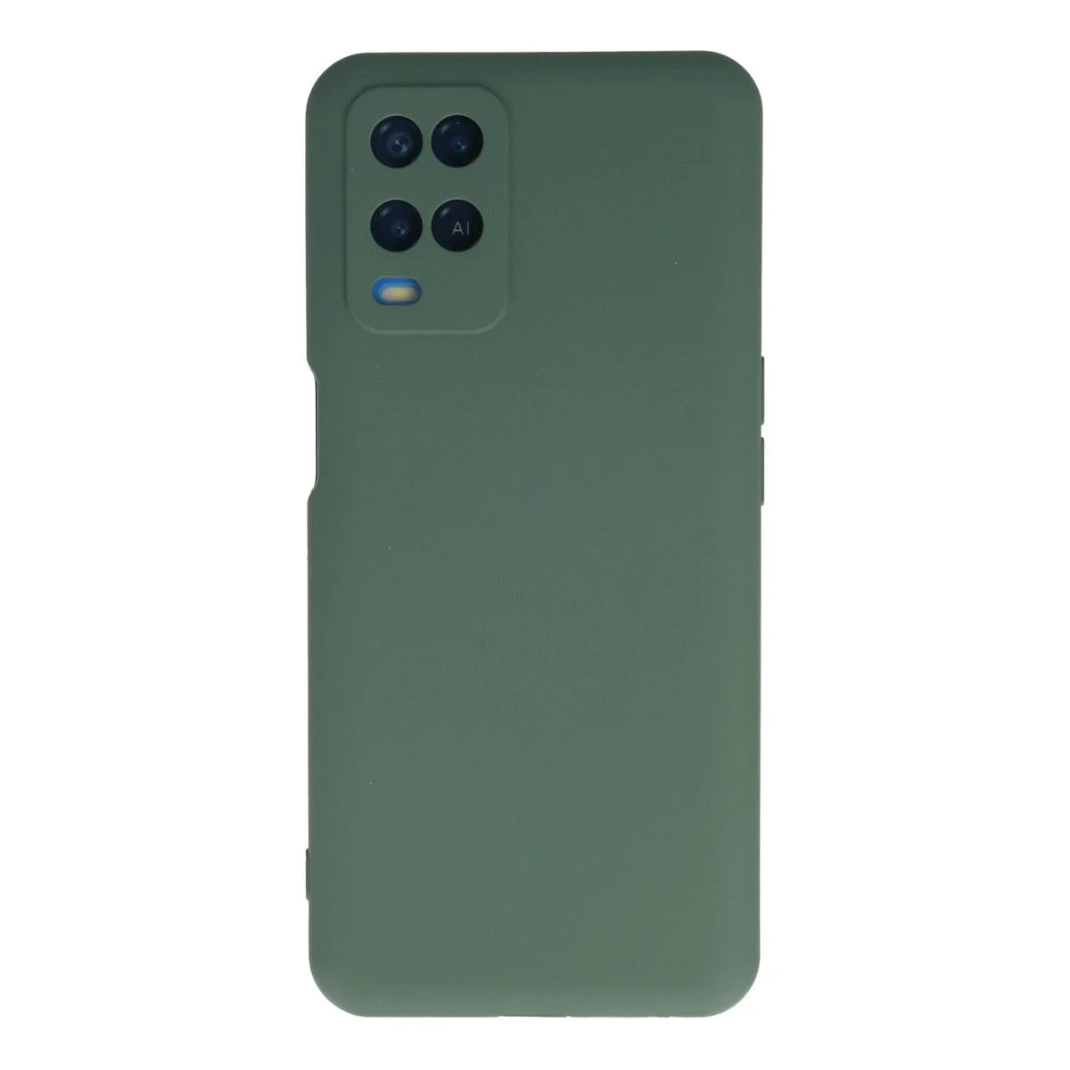 Oppo A54 4G ile Uyumlu Nano İçi Kadifeli Silikon Kılıf - Koyu Yeşil Fiyatı, Yorumları ve Özellikleri