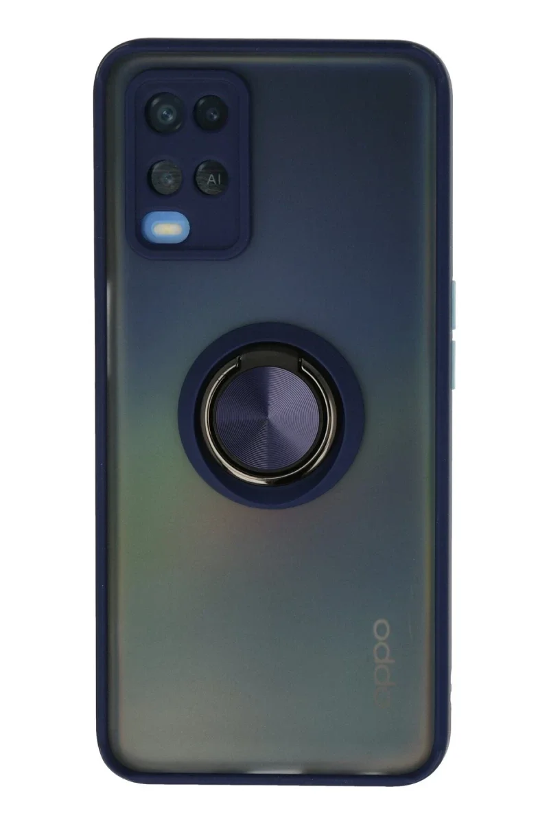 Oppo A54 4G Kılıf Montreal Yüzüklü Silikon Kapak - Lacivert Fiyatı, Yorumları ve Özellikleri