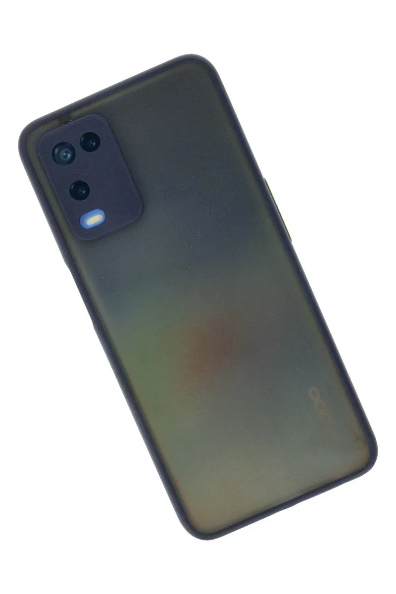Oppo A54 4G Kılıf Montreal Silikon Kapak - Lacivert