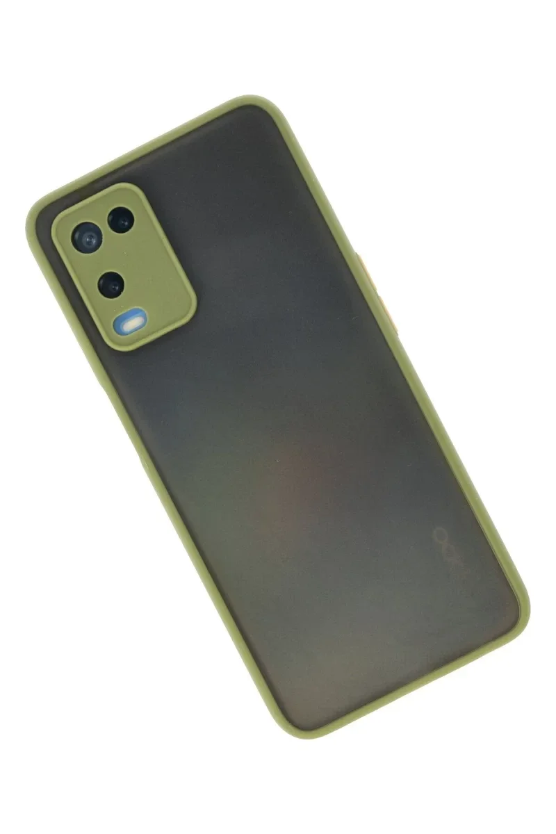 Oppo A54 4G Kılıf Montreal Silikon Kapak - Açık Yeşil Oppo A54 4G Kılıf Montreal Silikon Kapak - Açık Yeşil