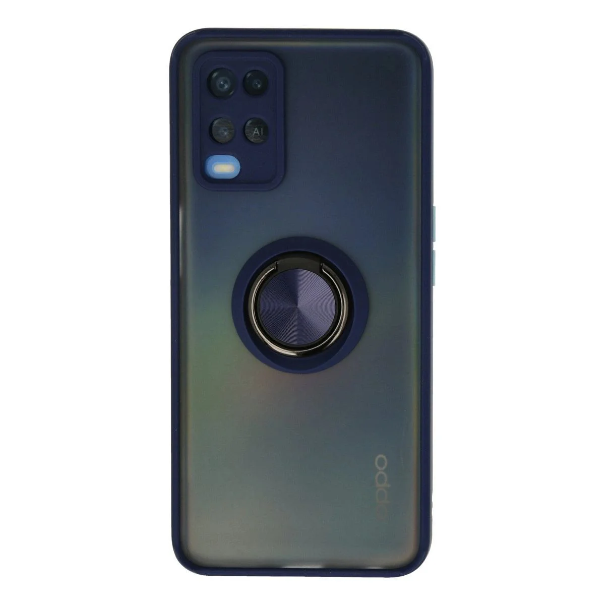 Oppo A54 ile Uyumlu Montreal Yüzüklü Silikon Kılıf - Lacivert Darbe Korumalı Fiyatı, Yorumları ve Özellikleri
