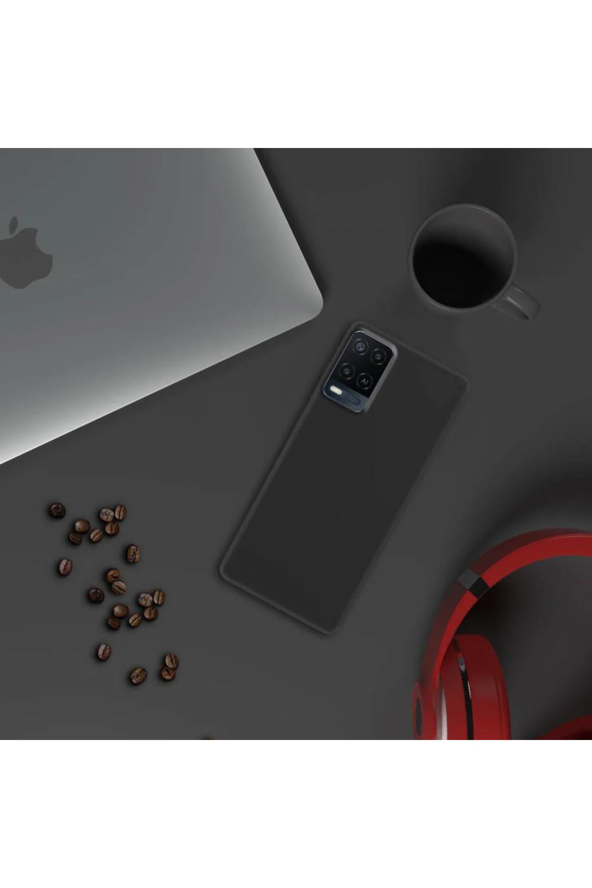 Oppo A54 İnce Mat Silikon Kılıf Oppo A54 İnce Mat Silikon Kılıf