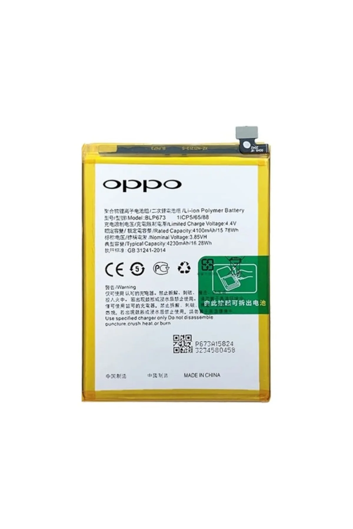 Oppo A5s - Blp673 - Batarya Pil Batarya