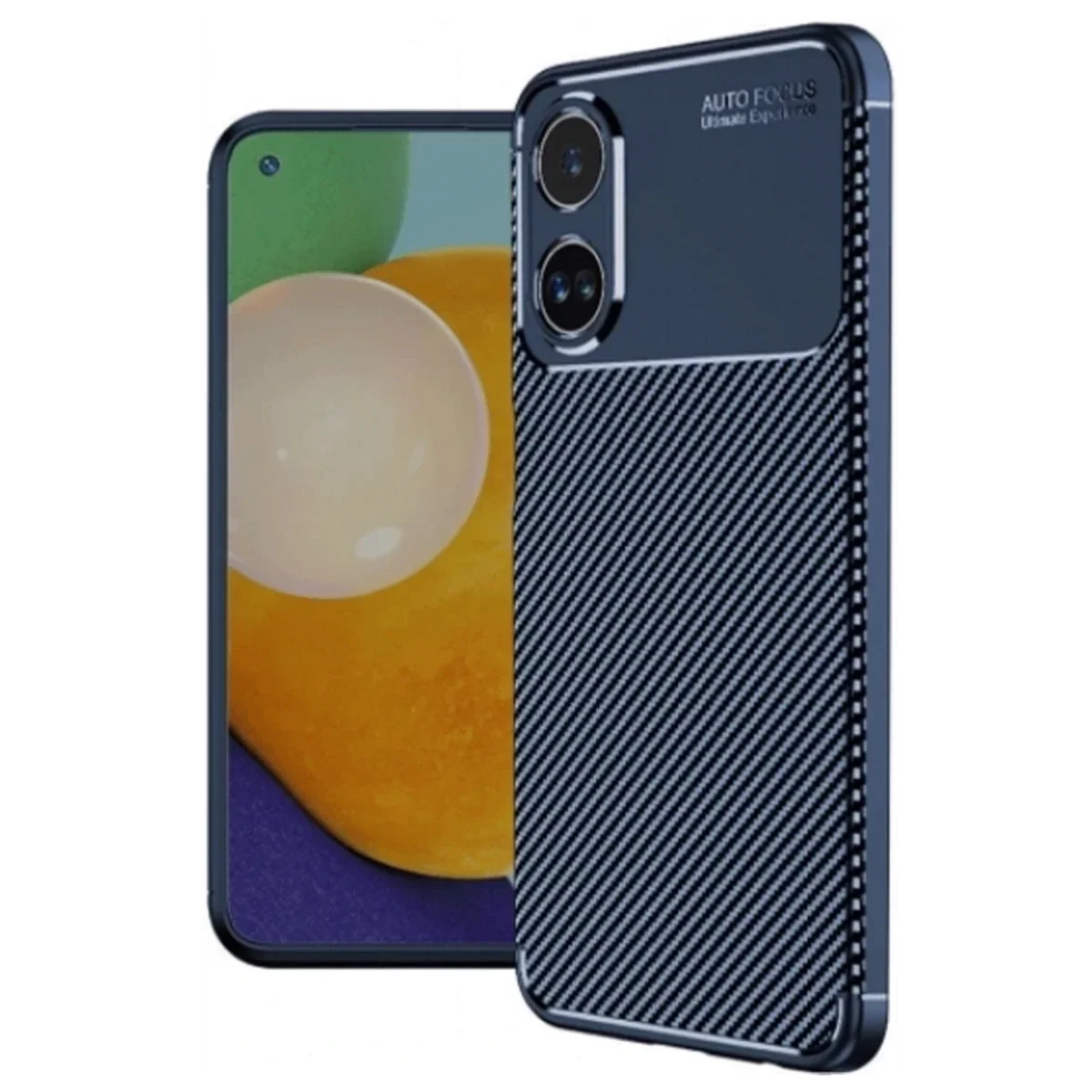 Oppo A60 Kılıf Auto Focus Karbon Kapak - Lacivert Fiyatı, Yorumları ve Özellikleri