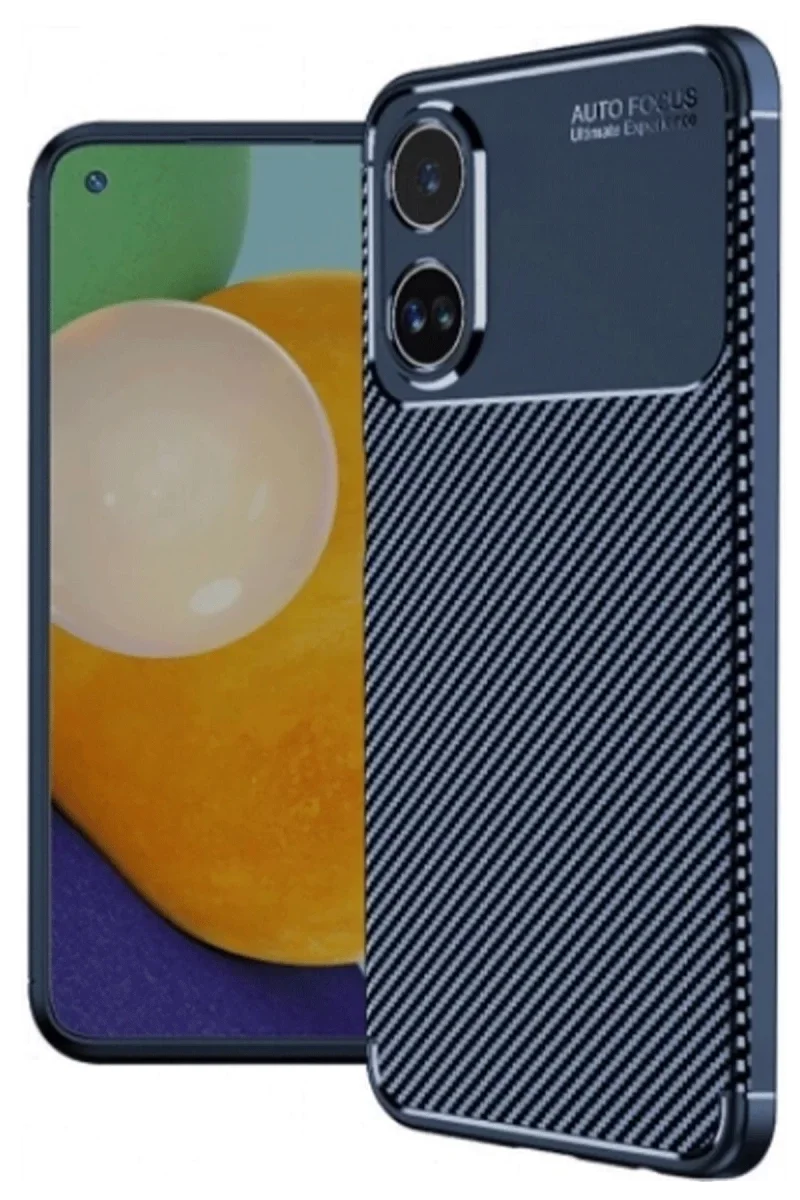 Oppo A60 Kılıf Auto Focus Karbon Kapak - Lacivert Fiyatı, Yorumları ve Özellikleri