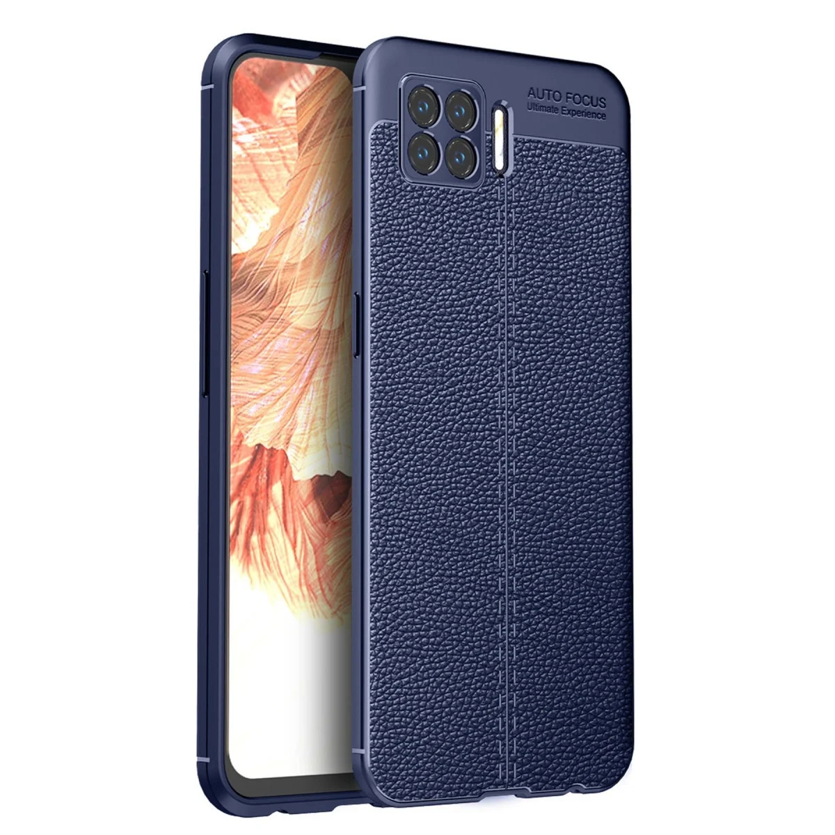 Oppo A73 Kılıf Auto Focus Kapak - Lacivert Oppo A73 Kılıf Auto Focus Kapak - Lacivert