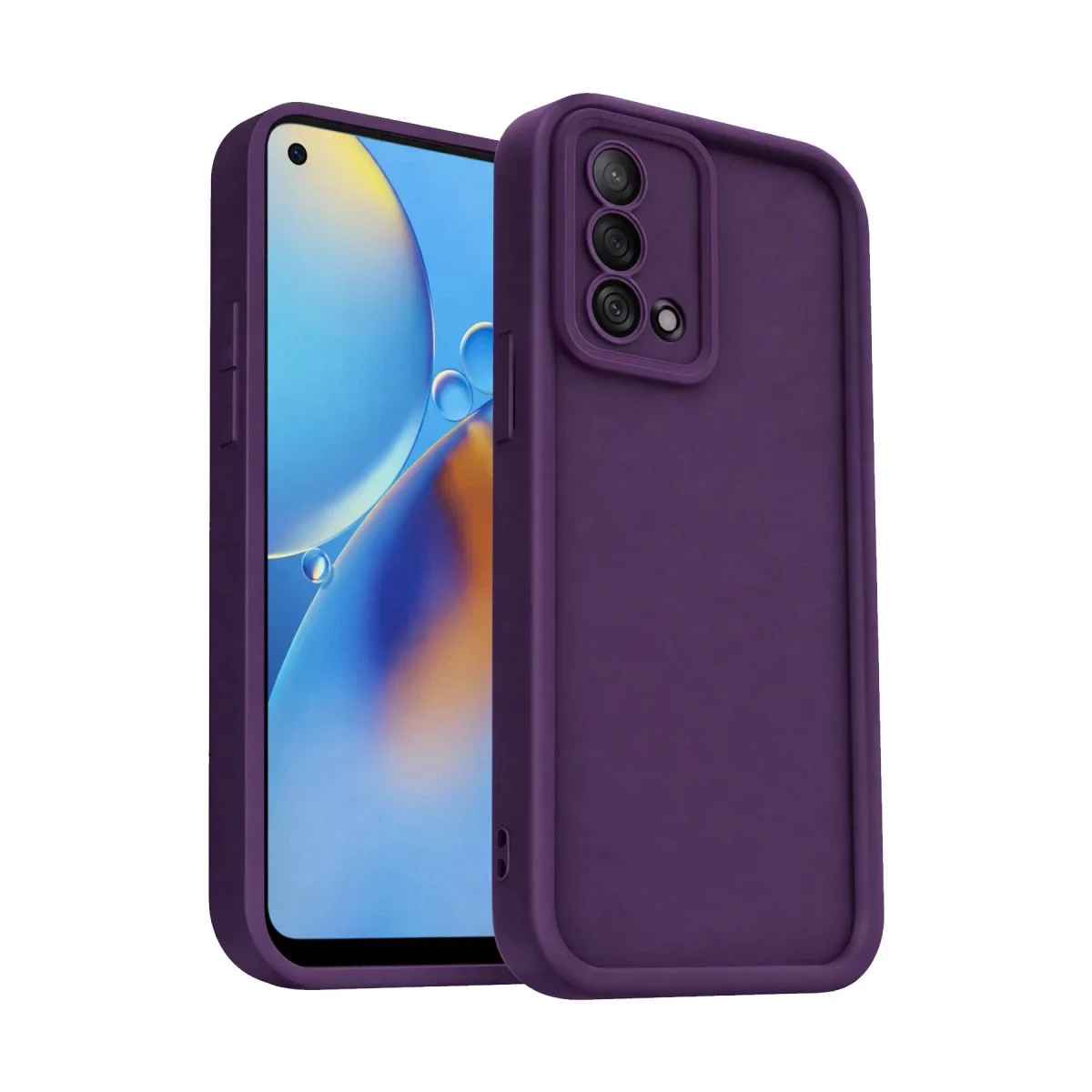 Oppo A74 4G Kılıf Viera Silikon - Mürdüm Fiyatı, Yorumları ve Özellikleri
