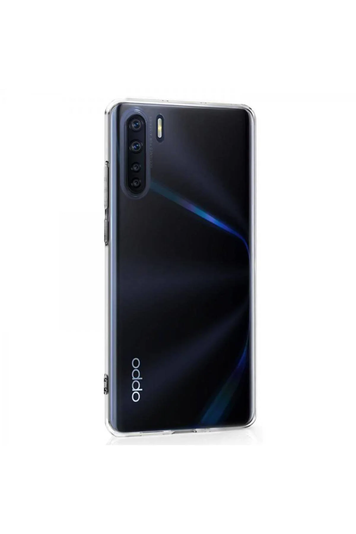 Oppo A91 Ultra İnce Silikon Kılıf Şeffaf