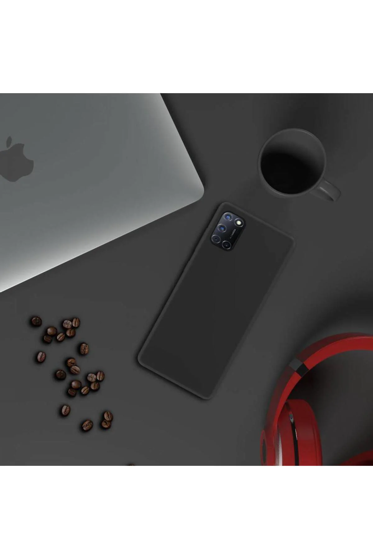 Oppo A92 İnce Mat Silikon Kılıf Oppo A92 İnce Mat Silikon Kılıf
