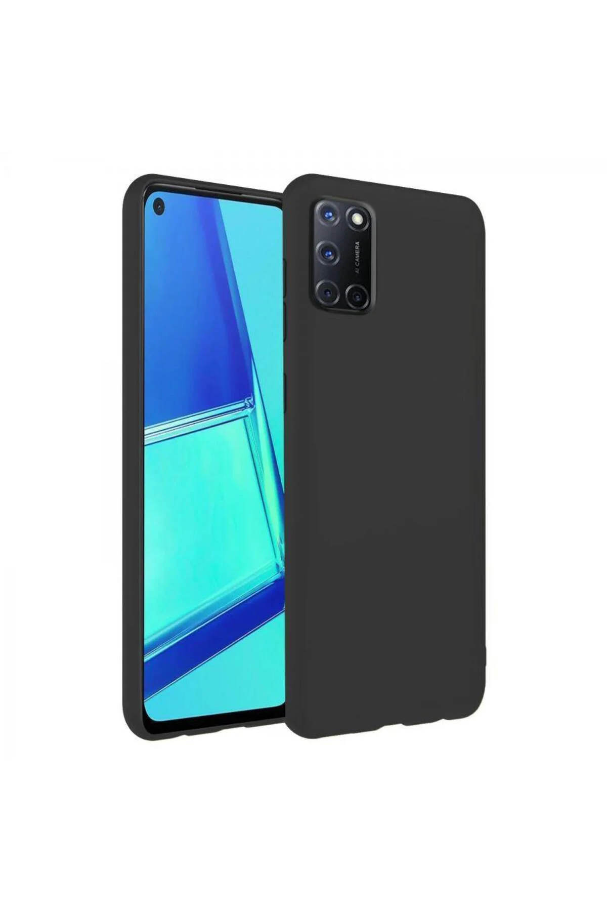 Oppo A92 İnce Mat Silikon Kılıf Oppo A92 İnce Mat Silikon Kılıf