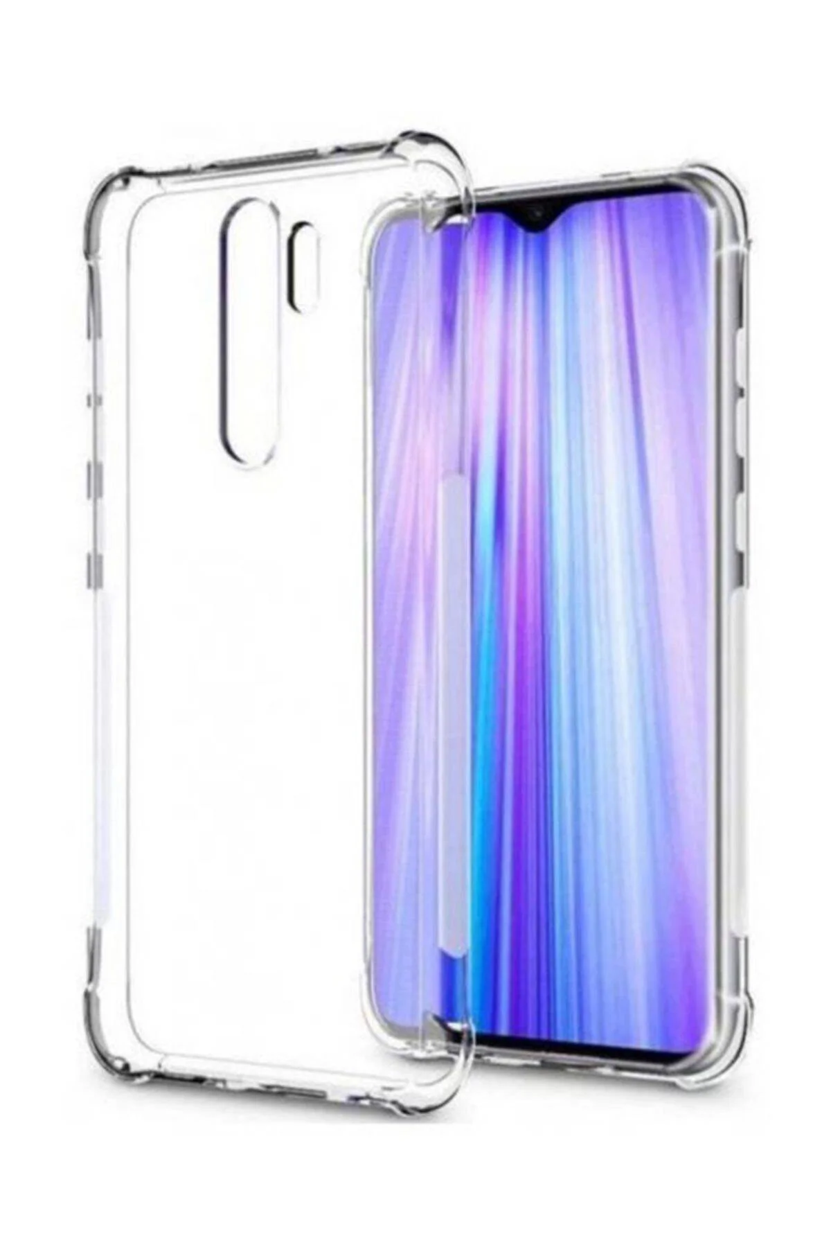 Oppo A92 Şeffaf Tank Silikon Kapak Oppo A92 Şeffaf Tank Silikon Kapak