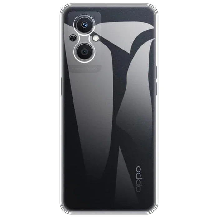 OPPO A96 5G Kılıf Şeffaf Silikon Kamera Korumalı Ultra İnce - Darbeye Dayanıklı
