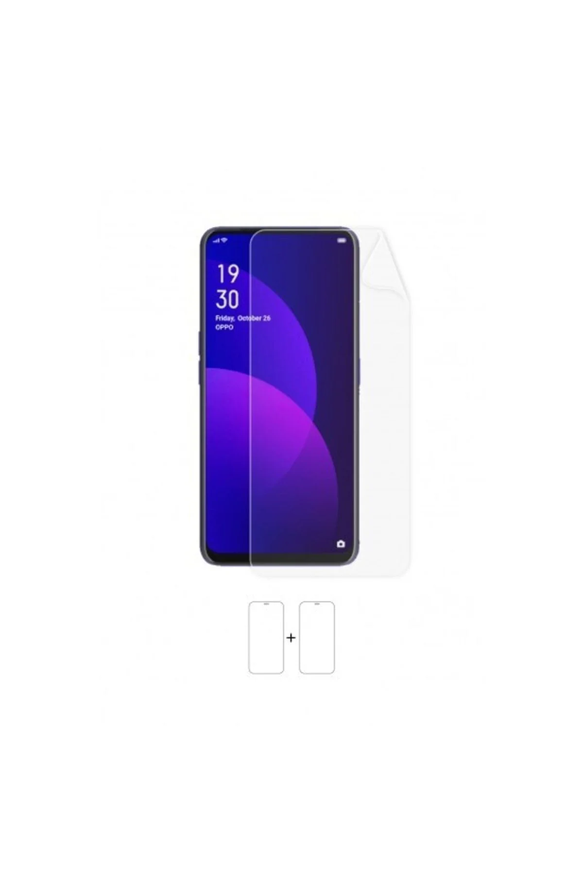 Oppo F11 Pro Ekran Koruyucu Kaplama Darbe Emici Poliüretan Film A