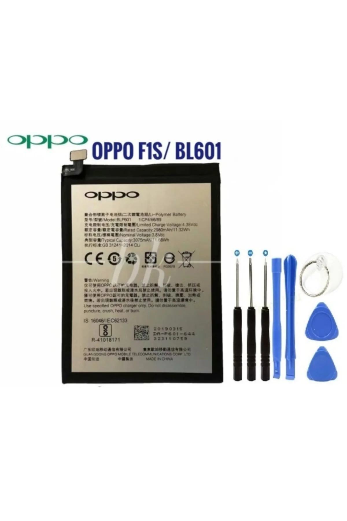Oppo F1S Pil Batarya BL601 + Tamir Seti