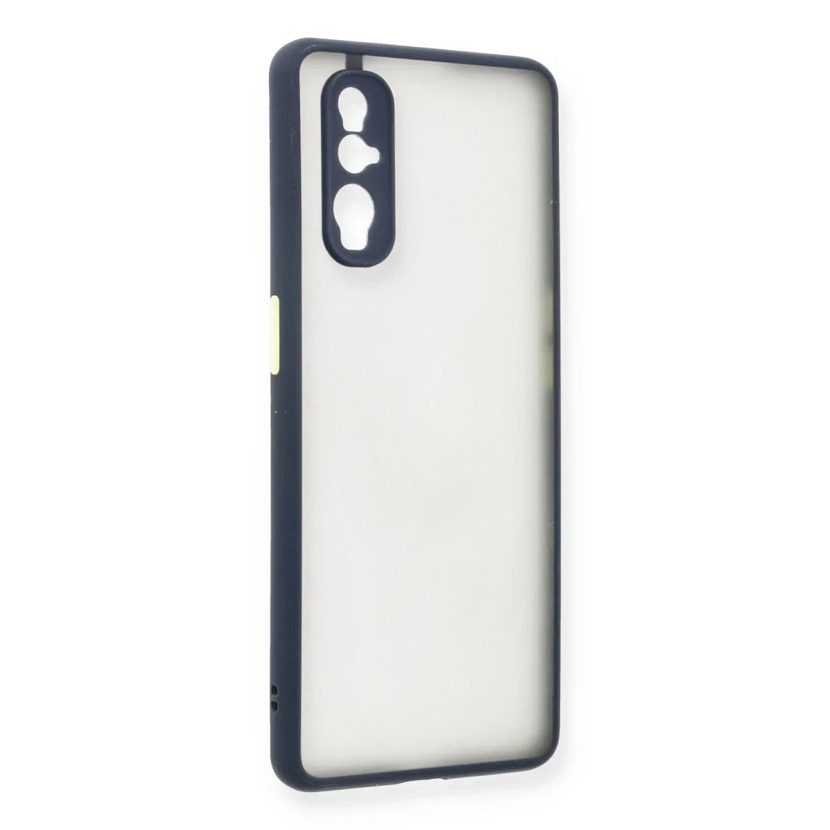 Oppo Find X2 Kılıf Montreal Silikon Kapak - Lacivert Oppo Find X2 Kılıf Montreal Silikon Kapak - Lacivert - Görsel 2