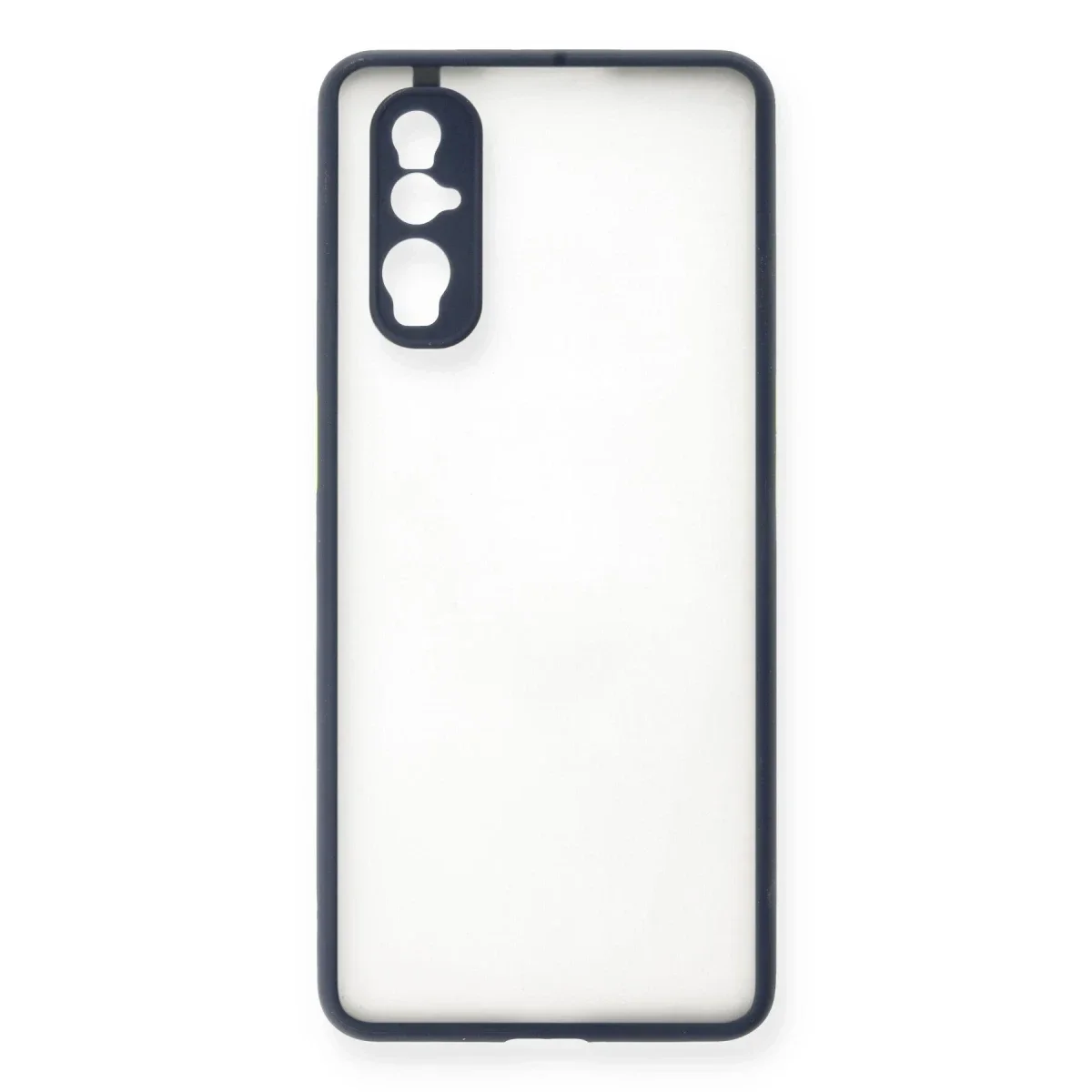 Oppo Find X2 Kılıf Montreal Silikon Kapak - Lacivert Oppo Find X2 Kılıf Montreal Silikon Kapak - Lacivert